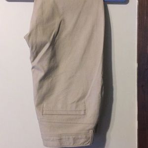 Chico’s tan So Slimming pants size 1=missy 8